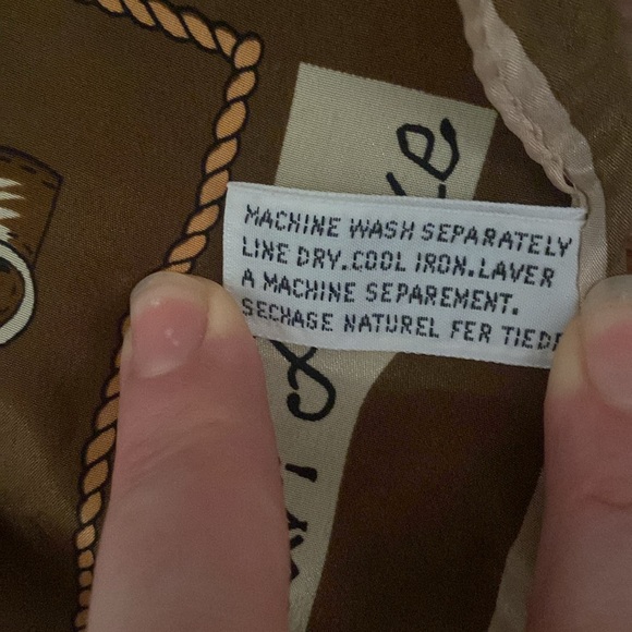 Vintage Mari France Silk Equestrian Scarf - Picture 4 of 10